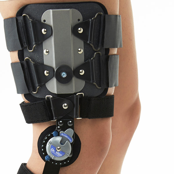 Knee Brace Support With Hinges For Stability With Dial Pin Lock & Knee –  jjhealthcareproducts