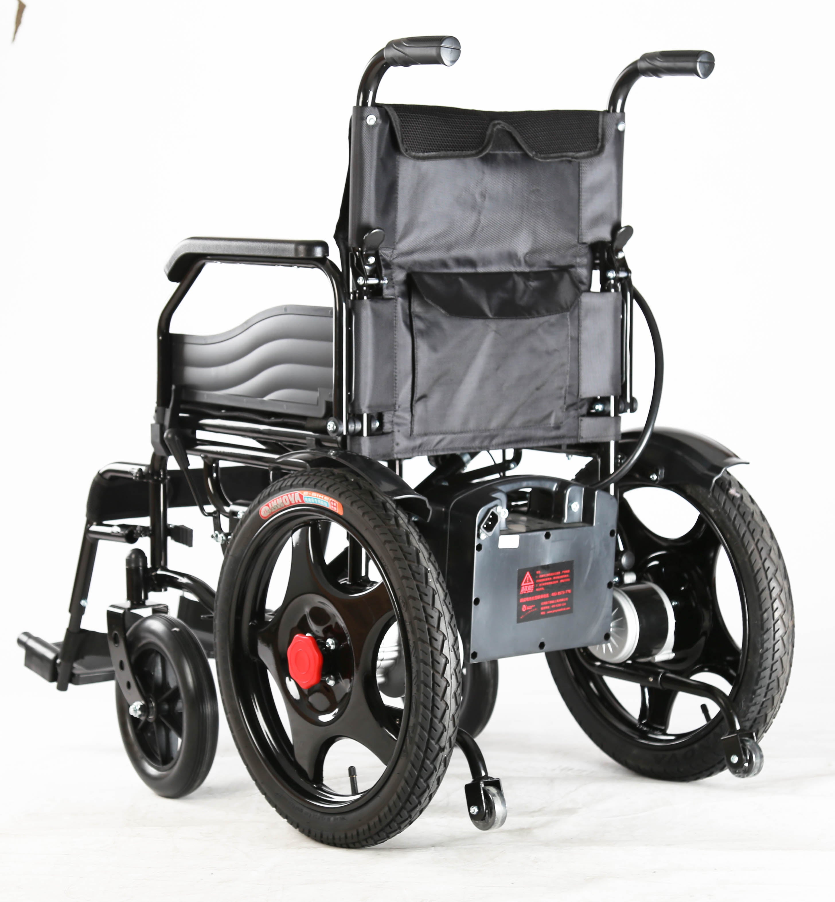 Electric Wheelchair With Folding Frame Safe Electric Wheelchair With Long Range Portable And Comfortable Mobility Aid For Elder, Seniors & Disabled People