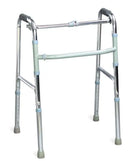 Lightweight Folding Walker With No Wheels Mobility Standing Aid For Seniors & Elderly People