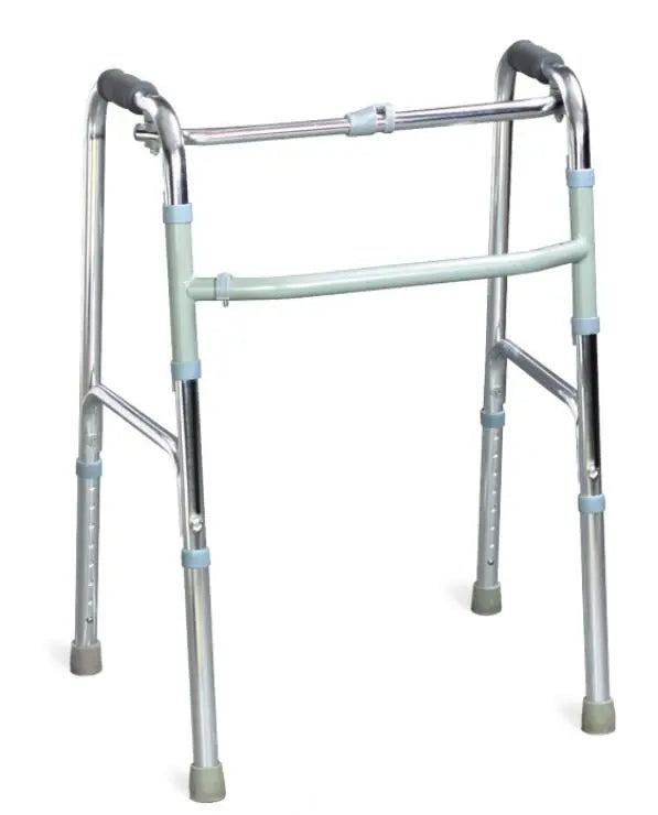 Lightweight Folding Walker With No Wheels Mobility Standing Aid For Seniors & Elderly People