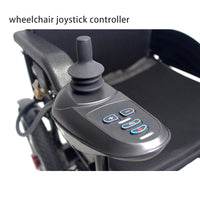 Electric Wheelchair With Folding Frame Safe Electric Wheelchair With Long Range Portable And Comfortable Mobility Aid For Elder, Seniors & Disabled People