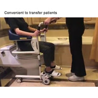 Commode chair with Mobility and Multi Functionality