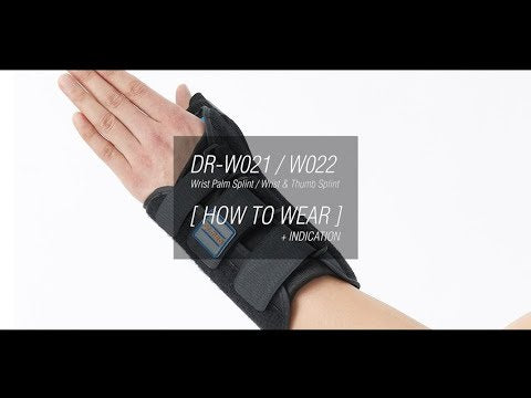 Wrist, Palm & Thumb Support Brace - Best for Wrist Pain Relief & Sprains - Excellent Stabilization