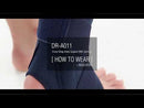 Compression Ankle Sleeve Wrap With Spring For Ankle Support & Foot Pain Breathable Ankle Brace