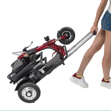 Lightweight Mobility Scooter For Adults Long Range Mobility Scooter For Seniors Adults Cushioned Seat